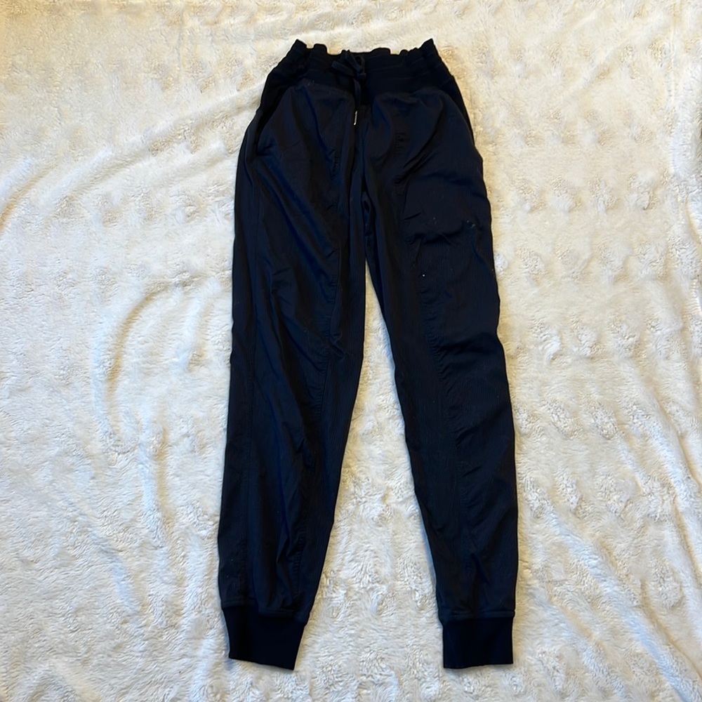 Size 4 Lululemon Black Joggers